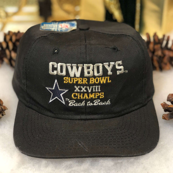 Vintage NFL Dallas Cowboys Super Bowl XXVIII Twill Snapback Hat