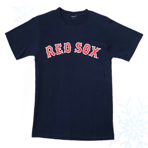 Vintage 2004 MLB Boston Red Sox Tim Wakefield *YOUTH* Jersey T-Shirt