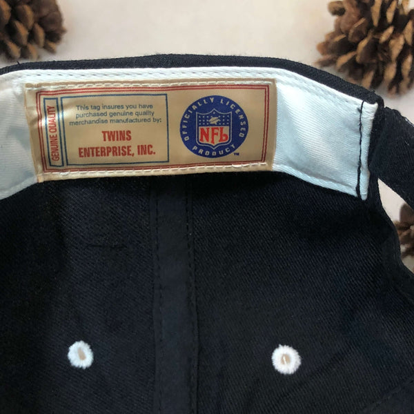 Vintage Deadstock NWT NFL Baltimore Ravens Twins Enterprise Wool Strapback Hat