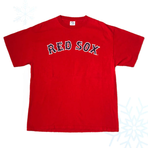 Vintage 2004 MLB Boston Red Sox Derek Lowe Jersey T-Shirt (L)