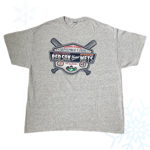 2020 MiLB Pawtucket Red Sox McCoy Stadium Final Game Vs. Syracuse Mets T-Shirt (XXL)
