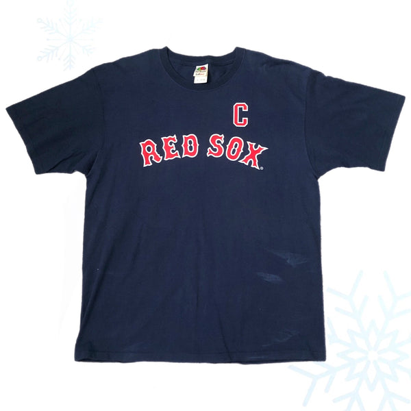 2005 MLB Boston Red Sox Jason Varitek Jersey T-Shirt (XL)