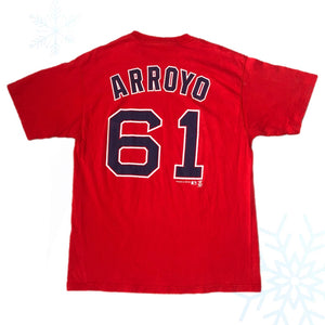 2005 MLB Boston Red Sox Bronson Arroyo Jersey T-Shirt (L)