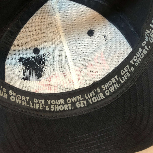 Vintage No Fear "Life's Short. Get Your Own." Snapback Hat