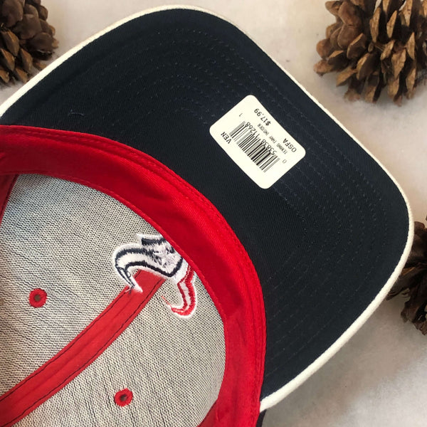 Vintage Deadstock NWT NFL Houston Texans Twins Enterprise Wool Strapback Hat