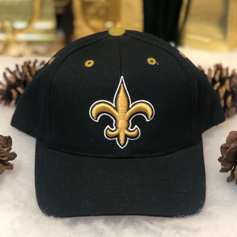 Vintage NFL New Orleans Saints Logo Athletic Wool Snapback Hat