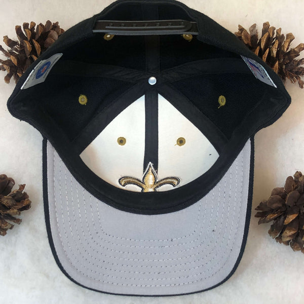 Vintage NFL New Orleans Saints Logo Athletic Wool Snapback Hat