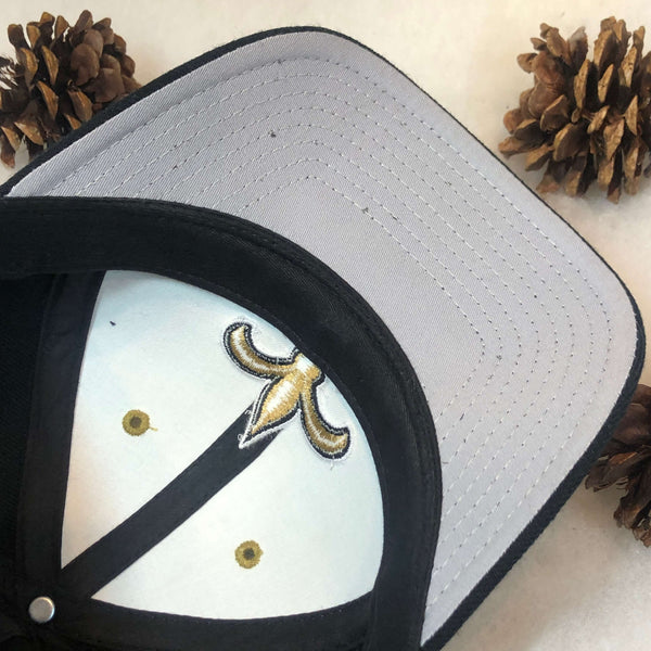 Vintage NFL New Orleans Saints Logo Athletic Wool Snapback Hat