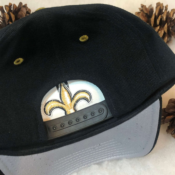 Vintage NFL New Orleans Saints Logo Athletic Wool Snapback Hat