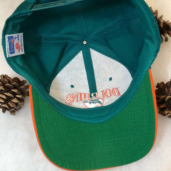 Vintage NFL Miami Dolphins AJD Twill Snapback Hat
