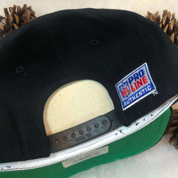 Vintage Deadstock NWOT NFL Cincinnati Bengals Sports Specialties Plain Logo Wool Snapback Hat