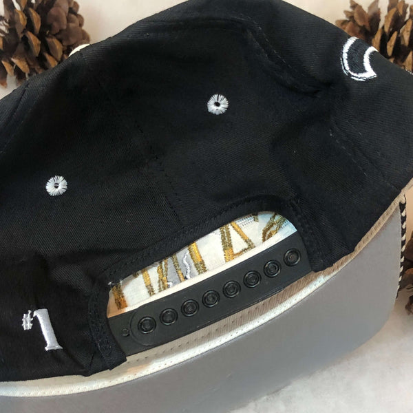Vintage NFL New Orleans Saints #1 Apparel Twill Snapback Hat