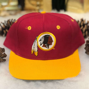 Vintage Deadstock NWOT NFL Washington Redskins The Game Twill Snapback Hat