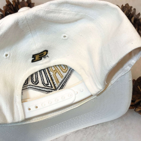 Vintage NCAA Purdue Boilermakers Steve & Barry's Snapback Hat
