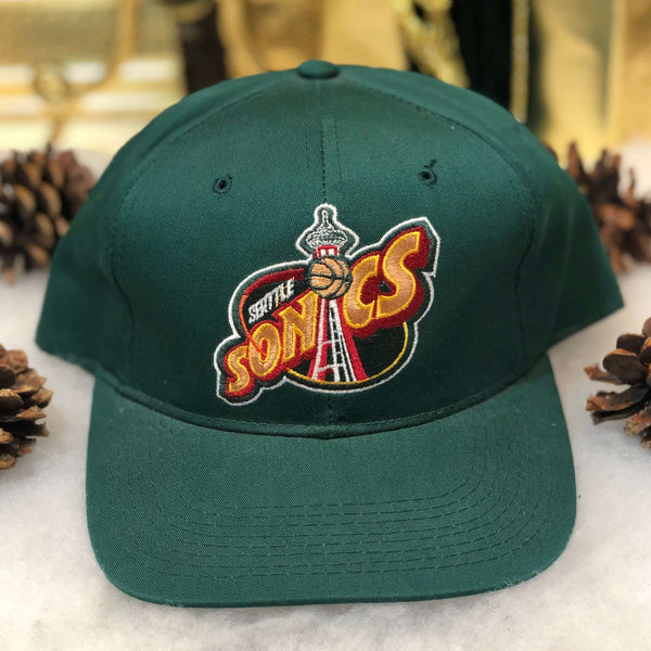 Vintage NBA Seattle Supersonics Annco Twill Snapback Hat