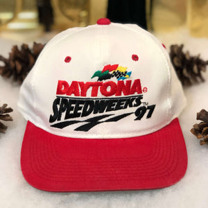 Vintage 1997 NASCAR Daytona Speedweeks Twill Snapback Hat