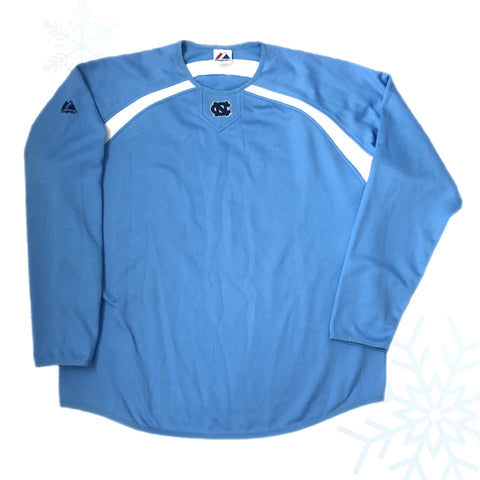 Vintage NCAA UNC North Carolina Tar Heels Majestic Thermal Long Sleeve Shirt (XL)