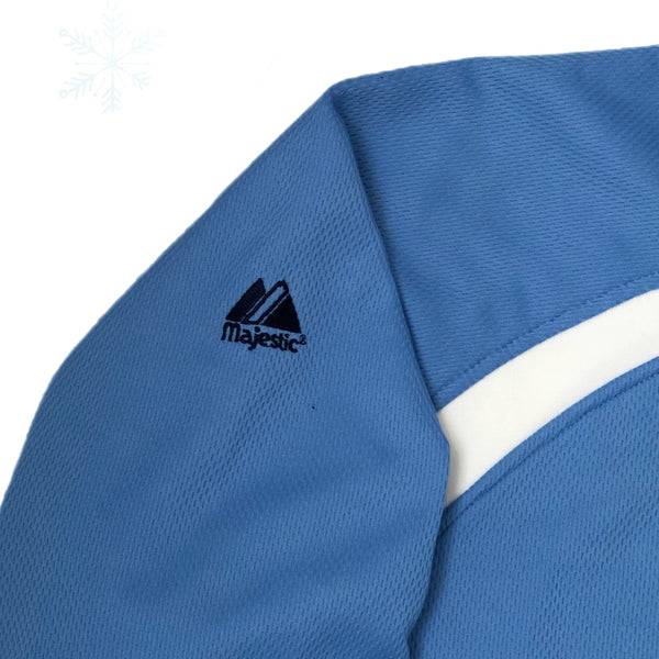 Vintage NCAA UNC North Carolina Tar Heels Majestic Thermal Long Sleeve Shirt (XL)