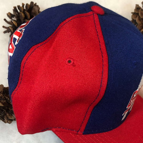 Vintage NFL New York Giants Sports Specialties Backscript Wool Snapback Hat