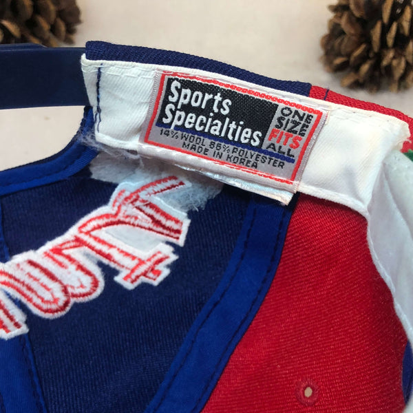 Vintage NFL New York Giants Sports Specialties Backscript Wool Snapback Hat