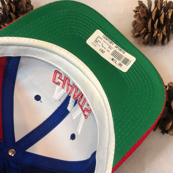 Vintage NFL New York Giants Sports Specialties Backscript Wool Snapback Hat