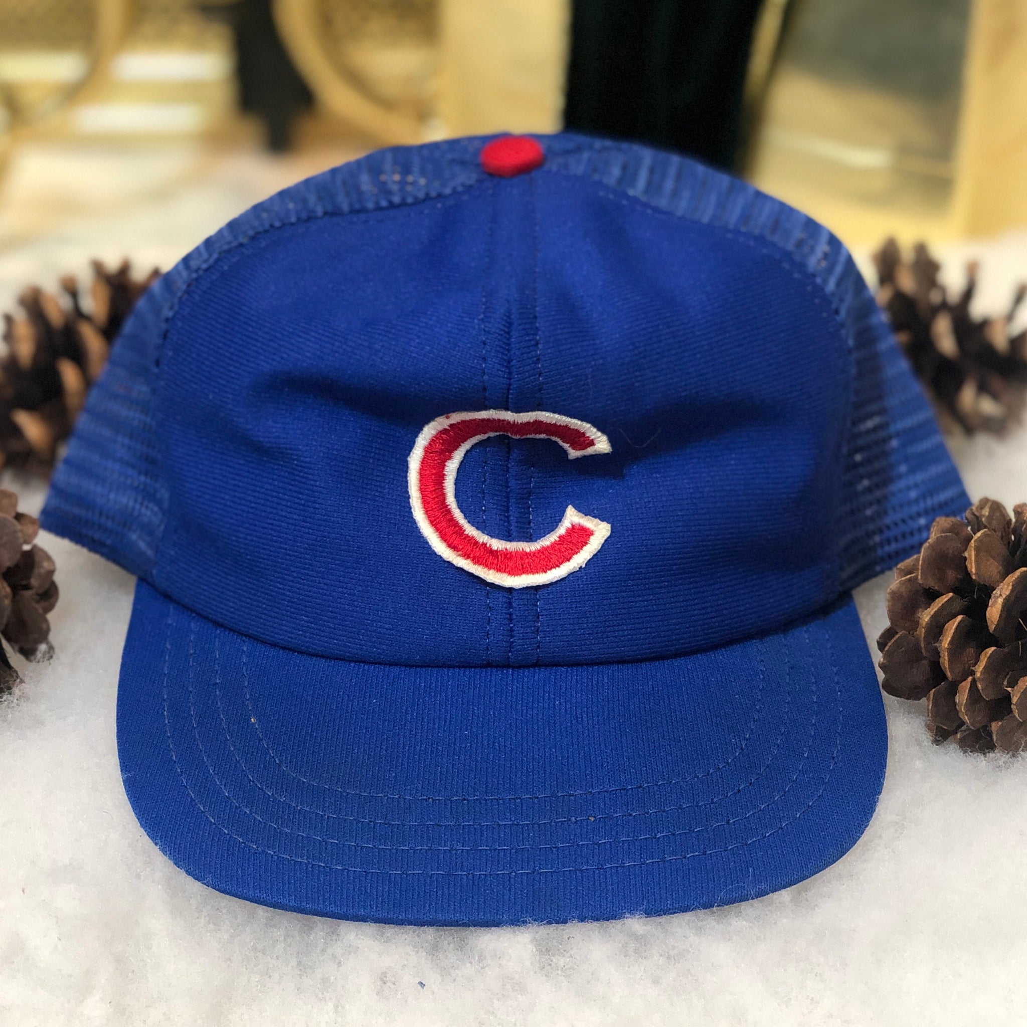 Vintage MLB Chicago Cubs P Cap *YOUTH* Trucker Hat