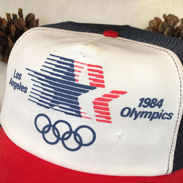Vintage 1984 Los Angeles USA Olympics Trucker Hat