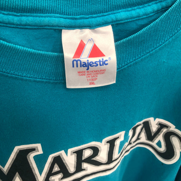Vintage MLB Florida Marlins Majestic T-Shirt (XL)
