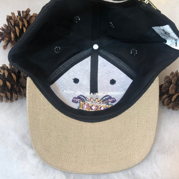 Vintage Deadstock NWOT NFL Super Bowl XXXI 1997 New Orleans Louisiana Superdome Green Bay Packers New England Patriots Miller Promo Strapback Hat