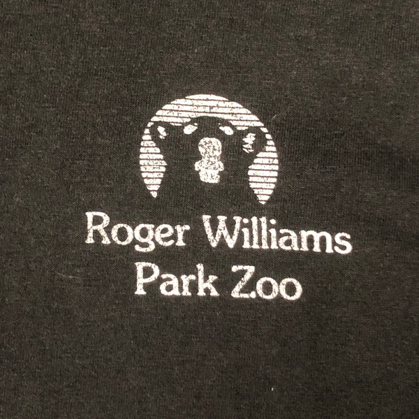 Vintage Roger Williams Park Zoo Rhode Island "I Survived The Night..." T-Shirt (XL)
