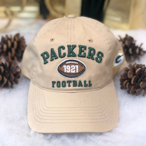 Deadstock NWT NFL Green Bay Packers Football 1921 Strapback Hat