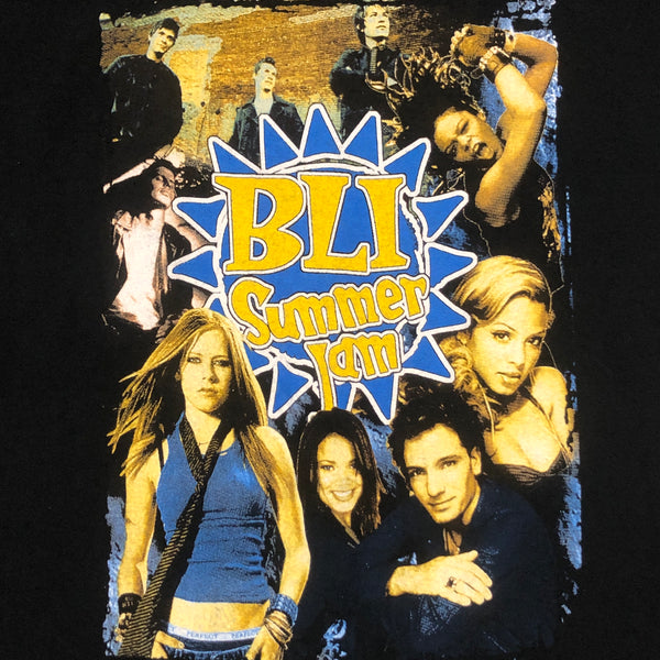 Vintage Deadstock NWOT 2004 BLI Summer Jam Avril Lavigne Bootleg Rap Tee T-Shirt (L)