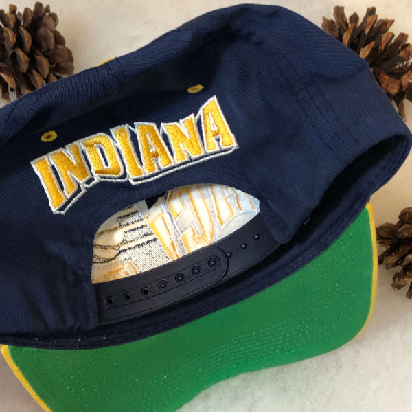 Vintage NBA Indiana Pacers The G Cap Wave Twill Snapback Hat