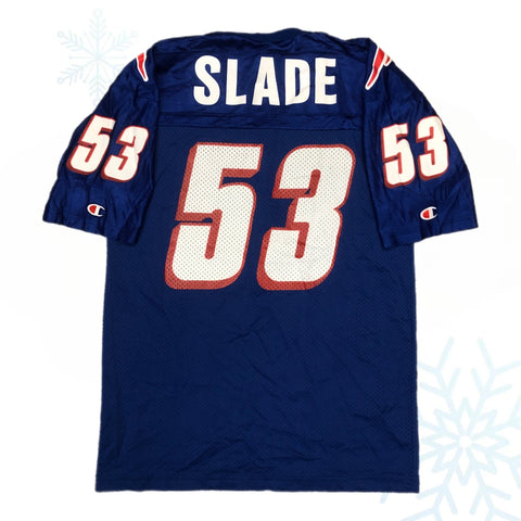 Vintage NFL New England Patriots Chris Slade Champion Jersey (Size 40)