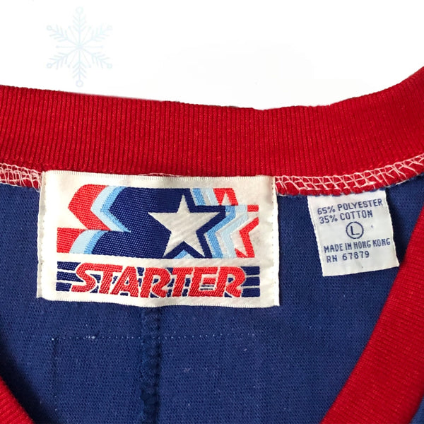 Vintage NFL New York Giants Starter All Over Print Jersey (L)