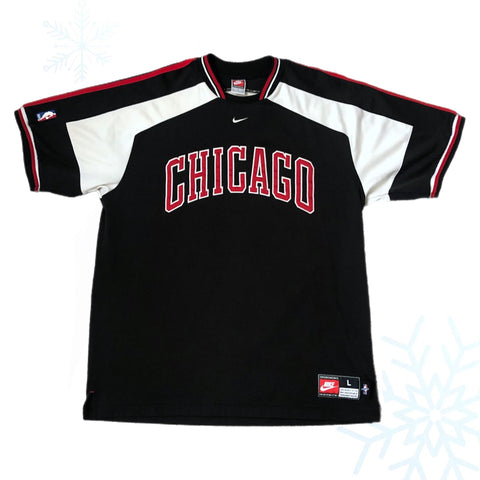 Vintage NBA Chicago Bulls Nike Warmup Shooting Shirt (L)