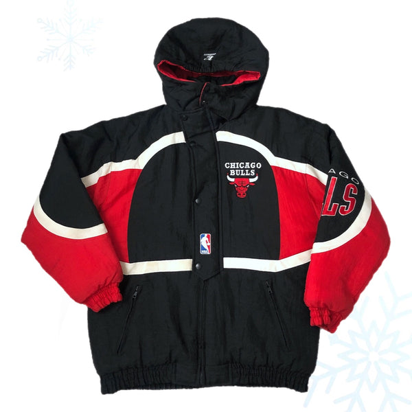 Vintage NBA Chicago Bulls Logo Athletic *YOUTH* Puffer Jacket