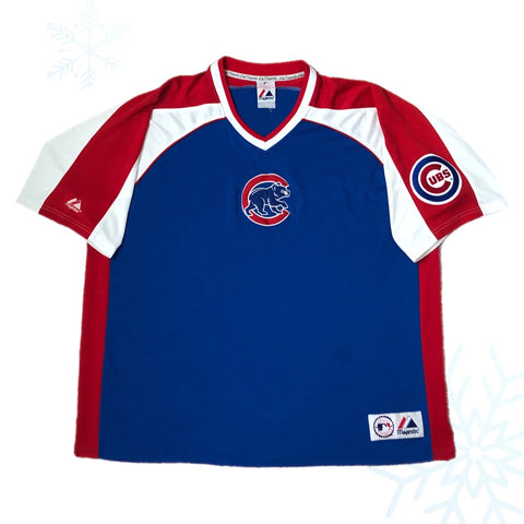 MLB Chicago Cubs Majestic Batting Practice Shirt (XXL)