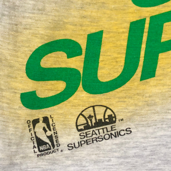 Vintage NBA Seattle Supersonics Magic Johnson T's T-Shirt (L)