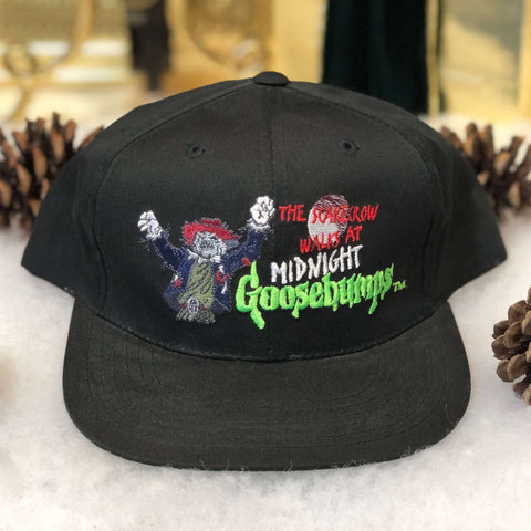 Vintage Deadstock NWOT 1995 Goosebumps The Scarecrow Walks at Midnight Annco *YOUTH* Twill Snapback Hat