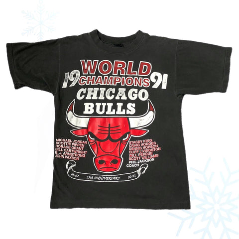 Vintage NBA Chicago Bulls 1991 Champions T-Shirt (M)