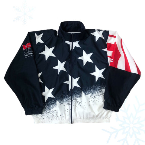 Vintage 1996 USA Basketball Olympics Champion Jacket (L)