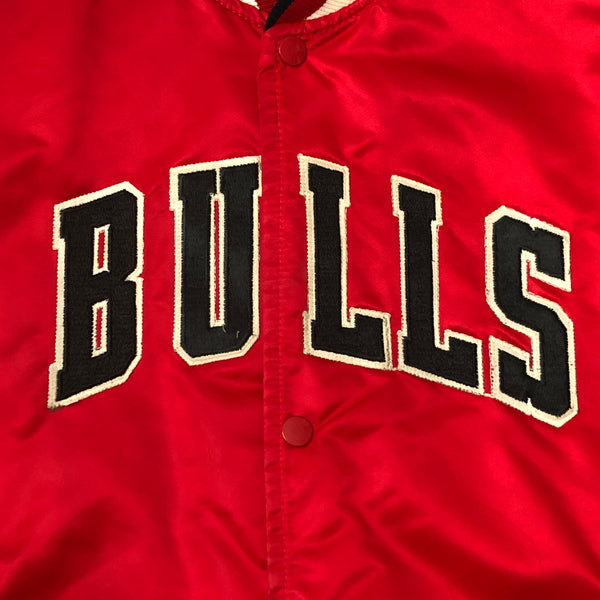 Vintage NBA Chicago Bulls Starter Satin Jacket (XL)