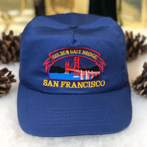 Vintage San Francisco Golden Gate Bridge Twill Snapback Hat