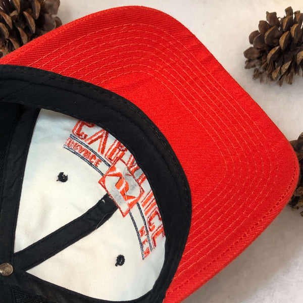 Vintage NCAA Syracuse Orangemen Cardinal Cap Wool Snapback Hat