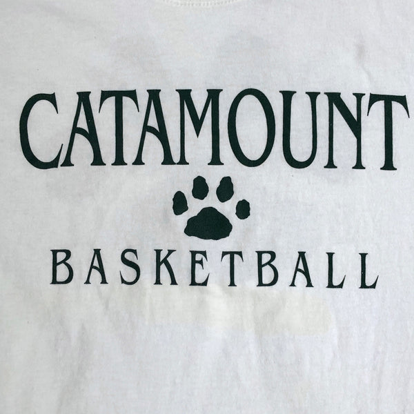 Vintage NCAA Vermont Catamounts Women's Basketball T-Shirt (L)
