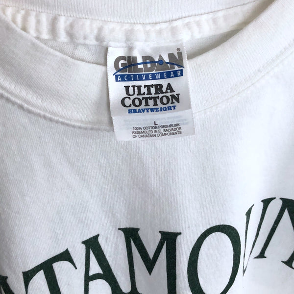 Vintage NCAA Vermont Catamounts Women's Basketball T-Shirt (L)