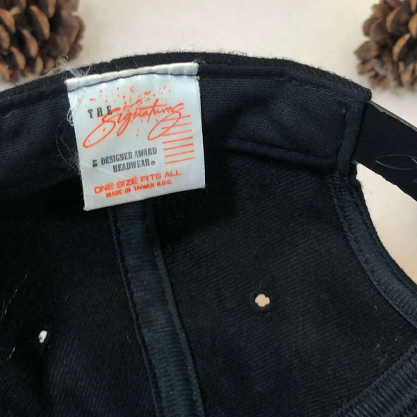 Vintage NCAA Syracuse Orangemen Signatures Wool Snapback Hat