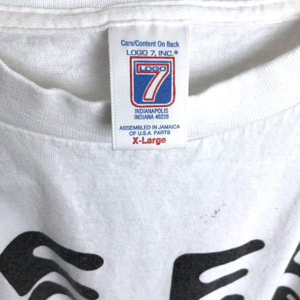 Vintage NFL "Feel The Power" Logo 7 T-Shirt (L)
