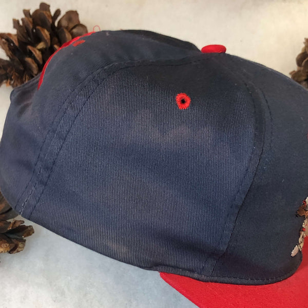 Vintage 1993 MLB Atlanta Braves Taz Looney Tunes Twill Snapback Hat